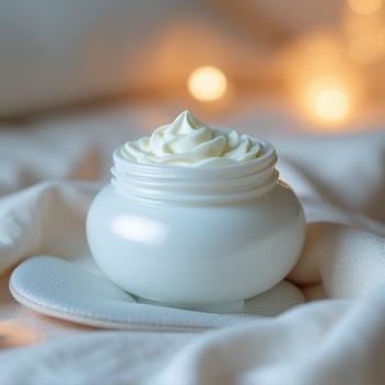 Cloud Night Mask with silk eye mask